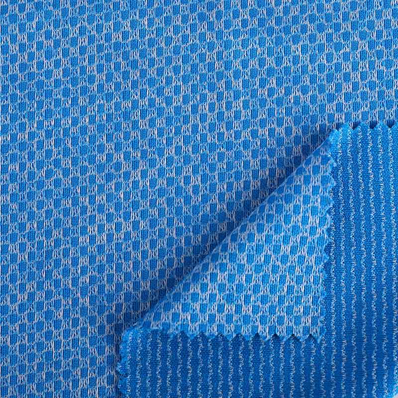 100% Polyester Heather Mesh 26P051