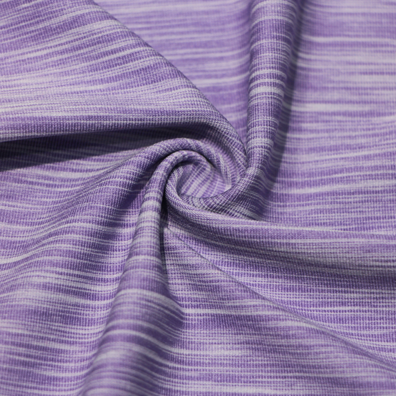 88% poly 12% spandex space dye print jersey 11SP002