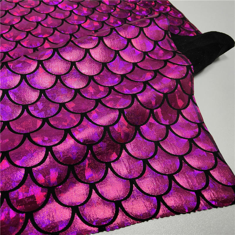  100%Polyester  Mermaid Foil Jersey MP-2101