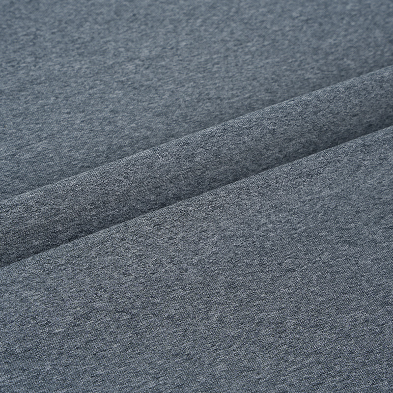 11SP105 108# 90% Polyester 10% Spandex 155GSM Melange Soft Anto-bacterial Jersey Underwear Fabric